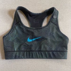 Nike Crocodile Print Sports Bra